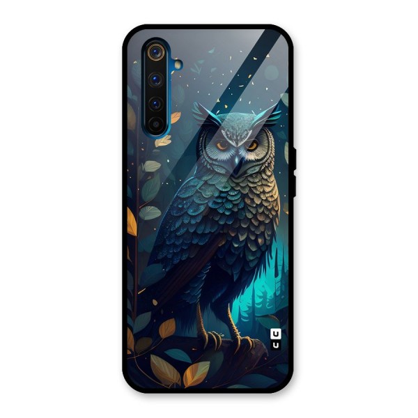 The Cunning Owl Glass Back Case for Realme 6 Pro