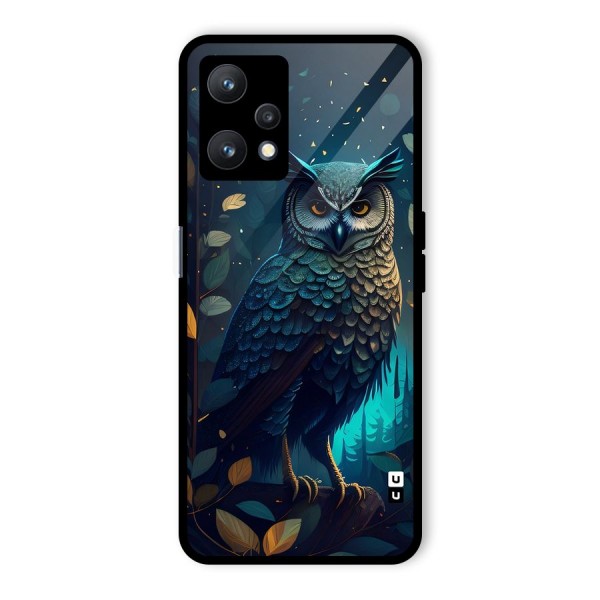 The Cunning Owl Glass Back Case for Realme 9 Pro 5G