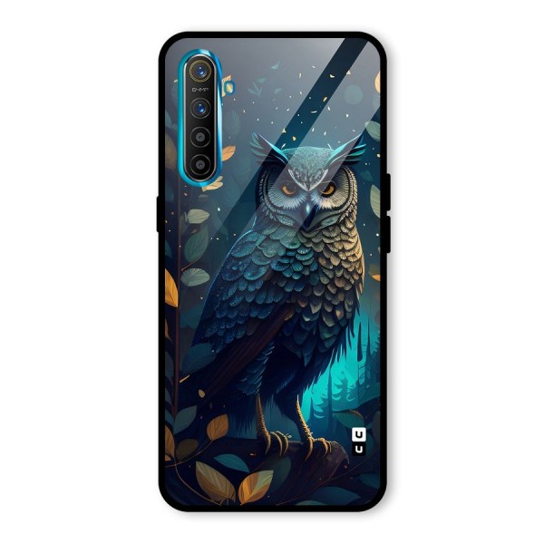 The Cunning Owl Glass Back Case for Realme XT