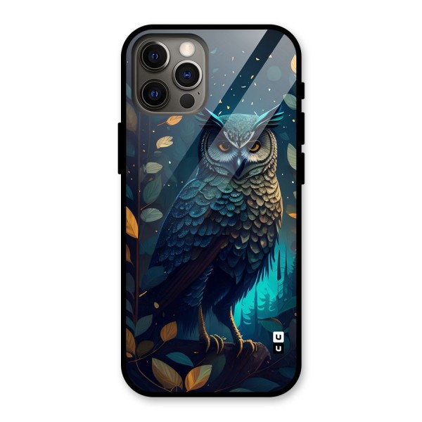 The Cunning Owl Glass Back Case for iPhone 12 Pro