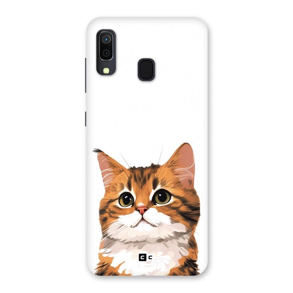 The Cute Cat Back Case for Galaxy A20