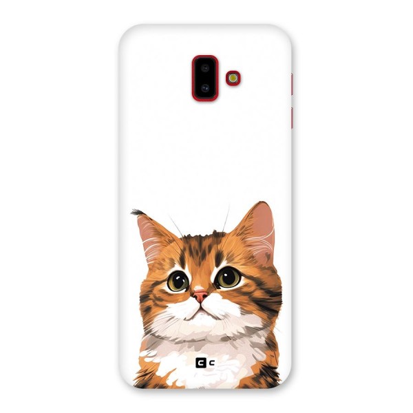 The Cute Cat Back Case for Galaxy J6 Plus