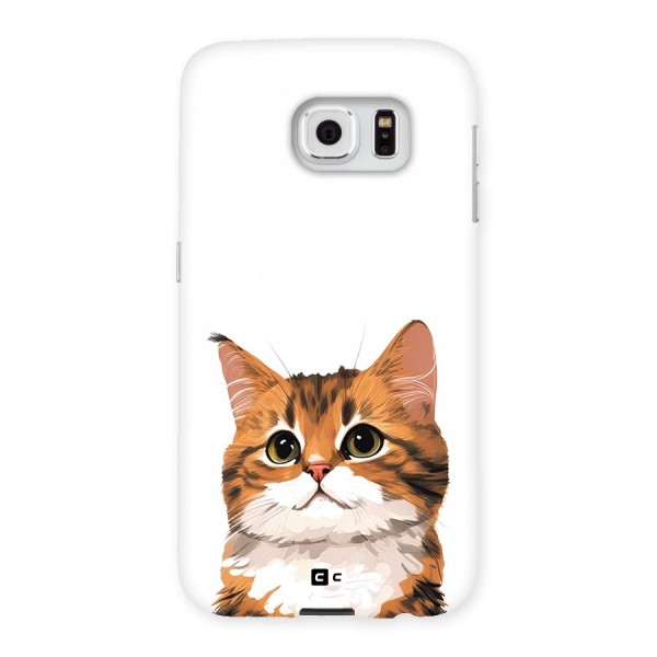 The Cute Cat Back Case for Galaxy S6