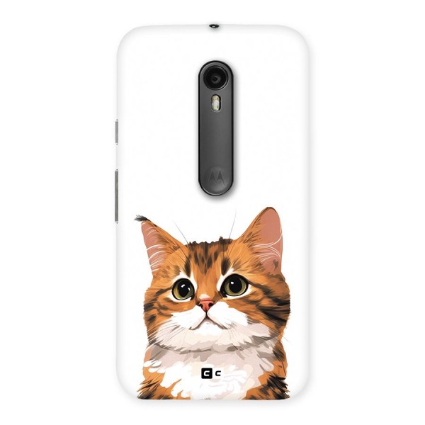 The Cute Cat Back Case for Moto G3