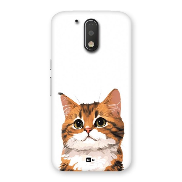 The Cute Cat Back Case for Moto G4