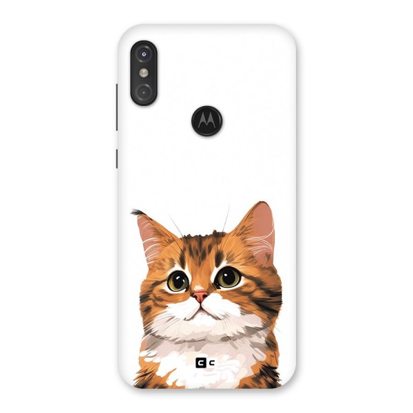 The Cute Cat Back Case for Motorola One Power