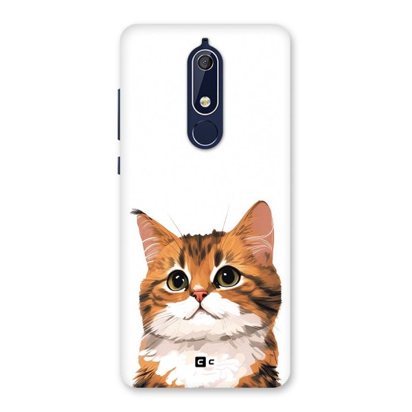 The Cute Cat Back Case for Nokia 5.1