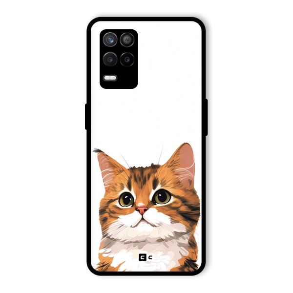 The Cute Cat Glass Back Case for Realme 9 5G