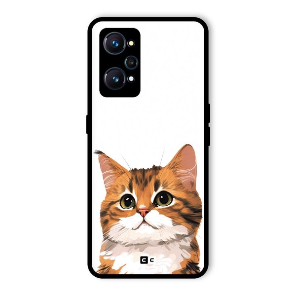 The Cute Cat Glass Back Case for Realme GT 2