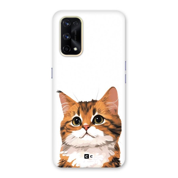 The Cute Cat Glass Back Case for Realme X7 Pro