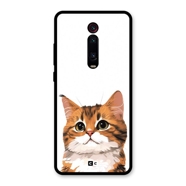 The Cute Cat Glass Back Case for Redmi K20 Pro