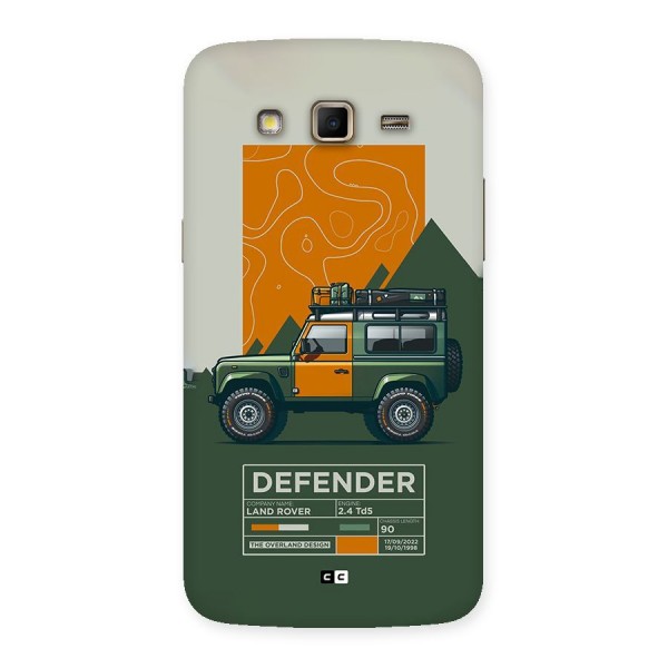 The Defence Car Back Case for Galaxy Grand 2