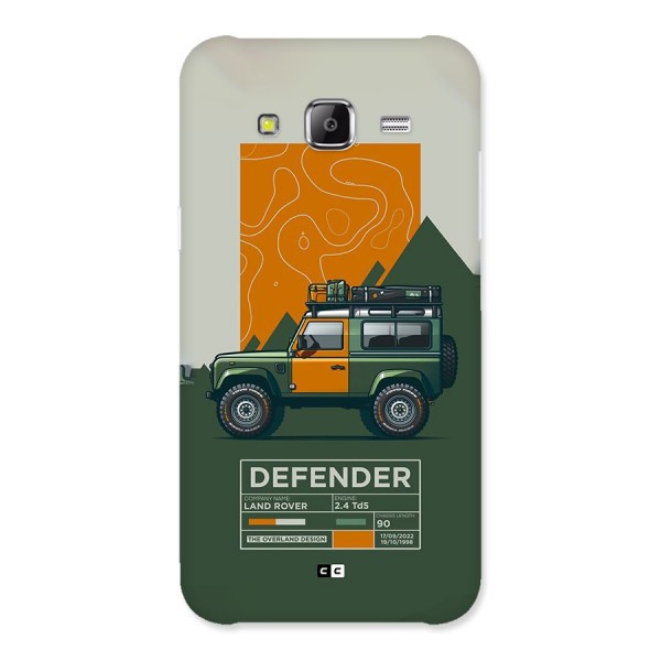 The Defence Car Back Case for Galaxy J5