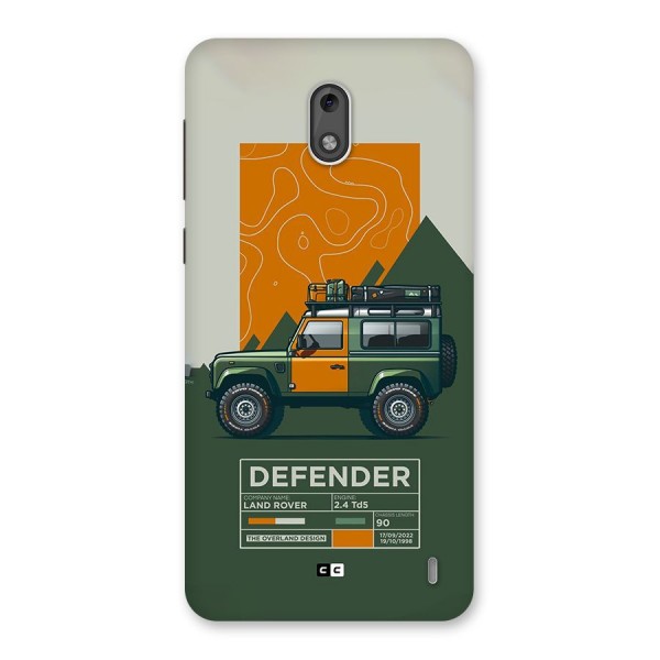 The Defence Car Back Case for Nokia 2