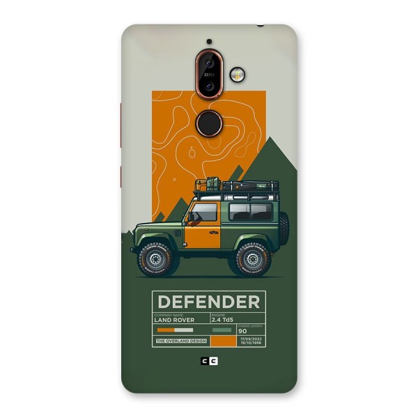 The Defence Car Back Case for Nokia 7 Plus