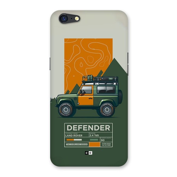 The Defence Car Back Case for Oppo A71