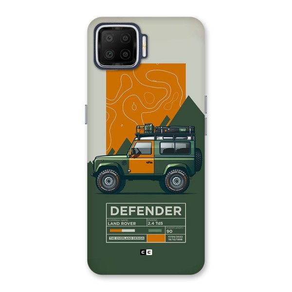 The Defence Car Back Case for Oppo F17