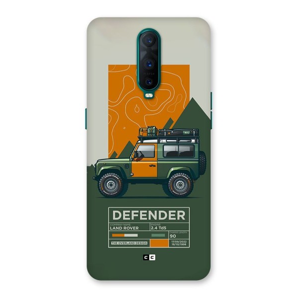 The Defence Car Back Case for Oppo R17 Pro