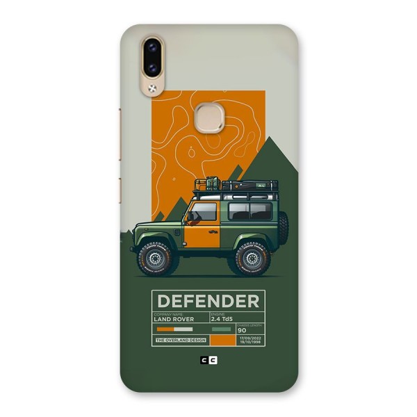 The Defence Car Back Case for Vivo V9