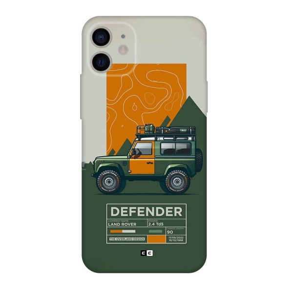 The Defence Car Back Case for iPhone 11