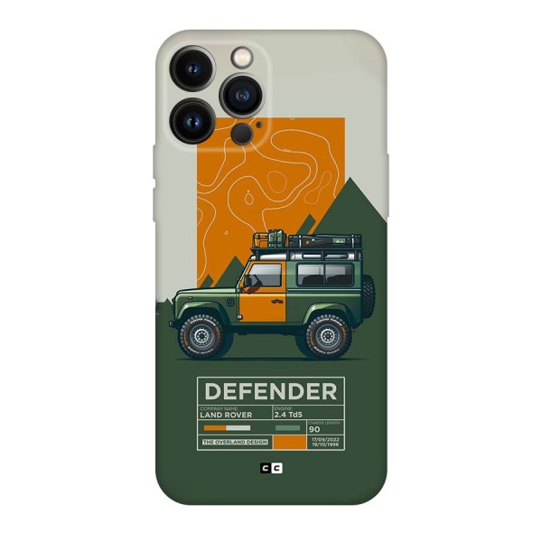 The Defence Car Back Case for iPhone 13 Pro Max