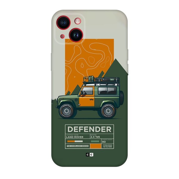 The Defence Car Back Case for iPhone 14 Plus