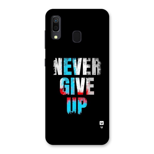 The Determined Back Case for Galaxy A30