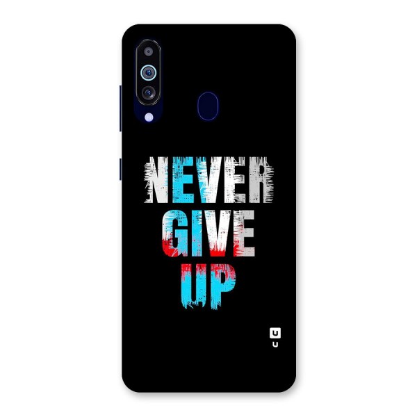 The Determined Back Case for Galaxy A60