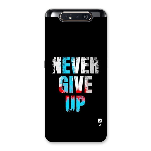 The Determined Back Case for Galaxy A80