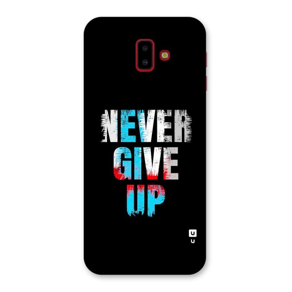 The Determined Back Case for Galaxy J6 Plus