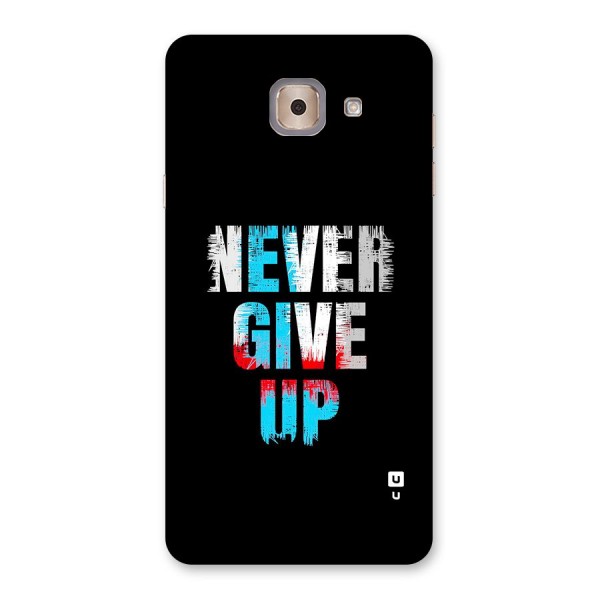 The Determined Back Case for Galaxy J7 Max