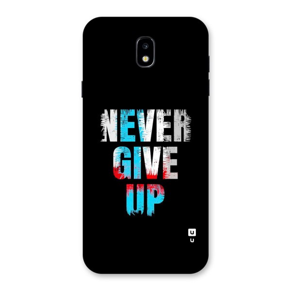 The Determined Back Case for Galaxy J7 Pro