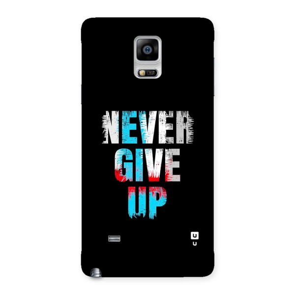 The Determined Back Case for Galaxy Note 4