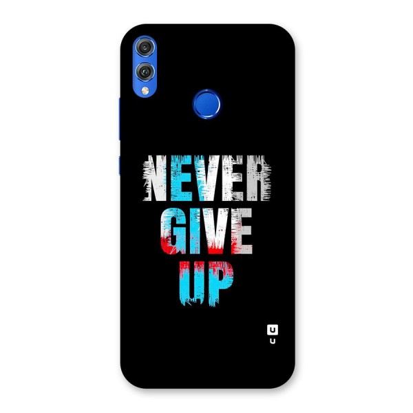The Determined Back Case for Honor 8X