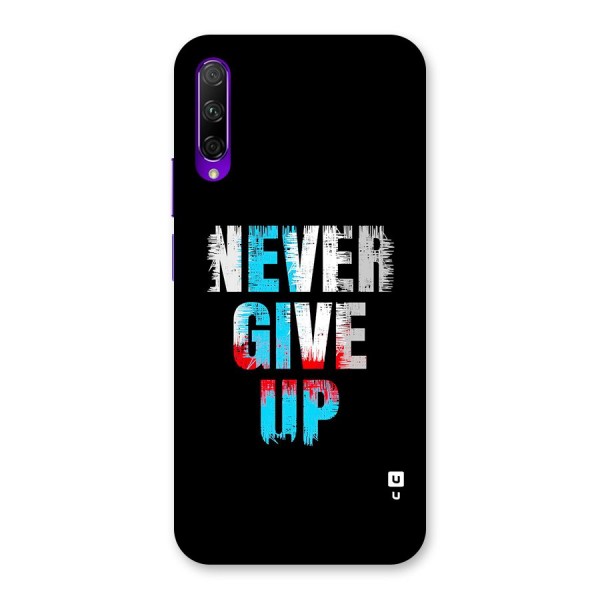 The Determined Back Case for Honor 9X Pro