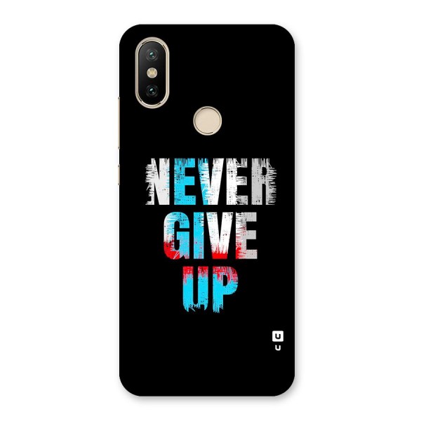 The Determined Back Case for Mi A2