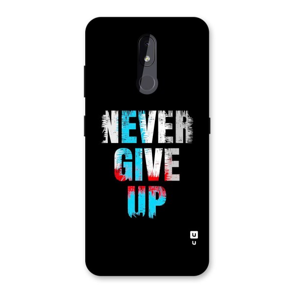 The Determined Back Case for Nokia 3.2