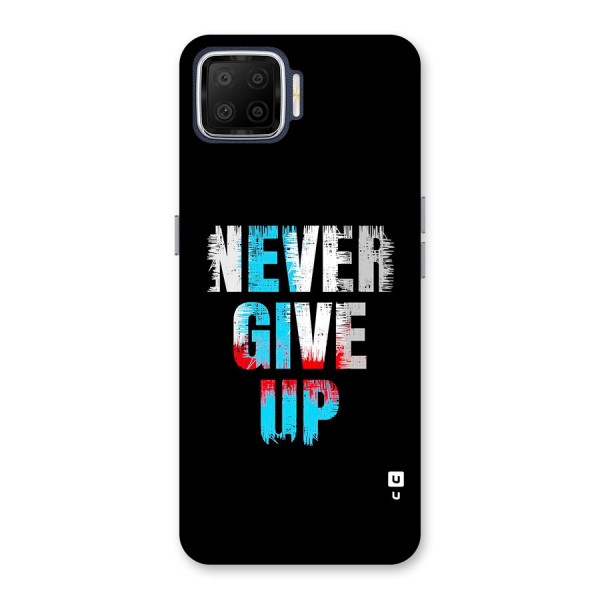 The Determined Back Case for Oppo F17
