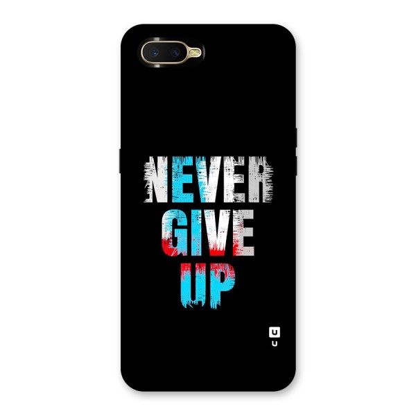 The Determined Back Case for Oppo K1