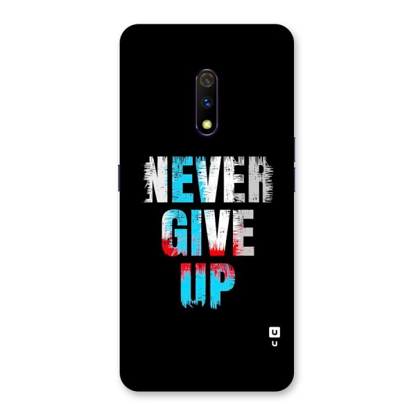 The Determined Back Case for Realme X