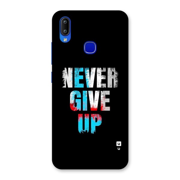 The Determined Back Case for Vivo Y91