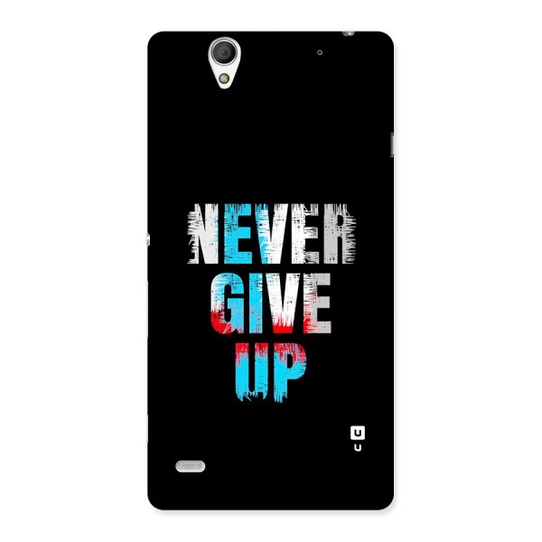 The Determined Back Case for Xperia C4