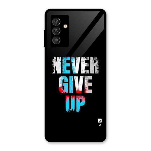 The Determined Glass Back Case for Galaxy M13