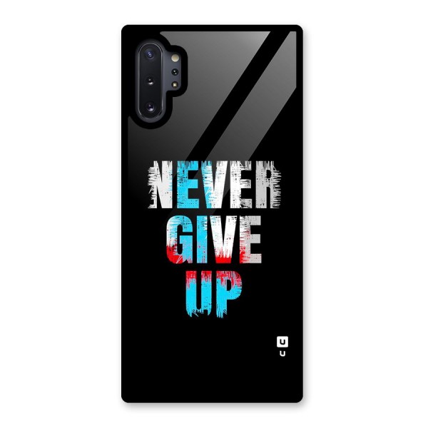 The Determined Glass Back Case for Galaxy Note 10 Plus