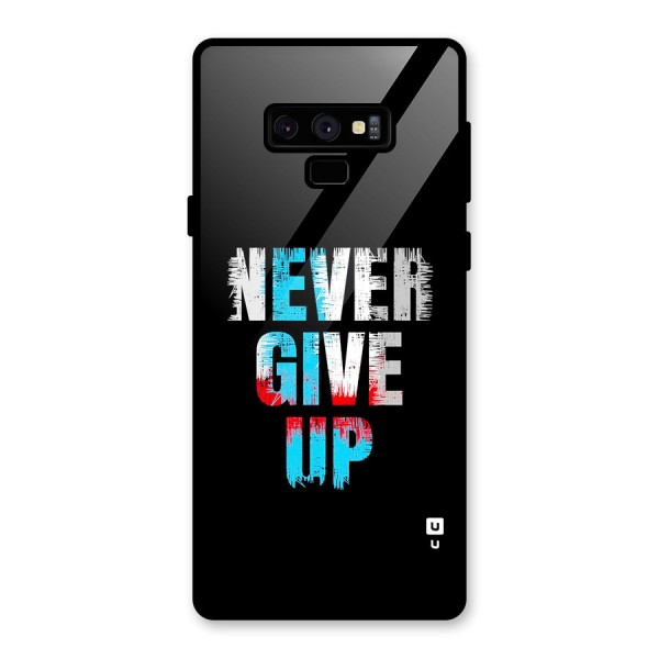 The Determined Glass Back Case for Galaxy Note 9