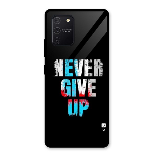 The Determined Glass Back Case for Galaxy S10 Lite