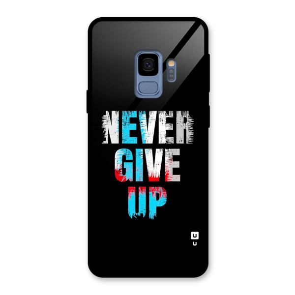 The Determined Glass Back Case for Galaxy S9