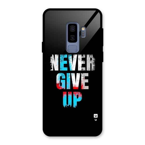 The Determined Glass Back Case for Galaxy S9 Plus