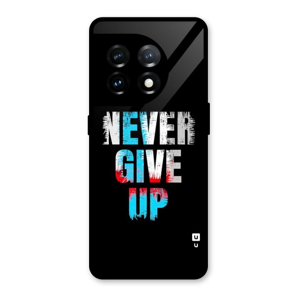 The Determined Glass Back Case for OnePlus 11