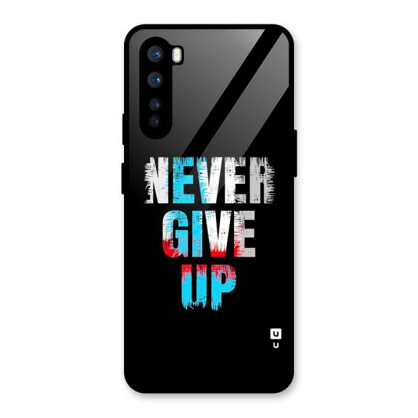 The Determined Glass Back Case for OnePlus Nord